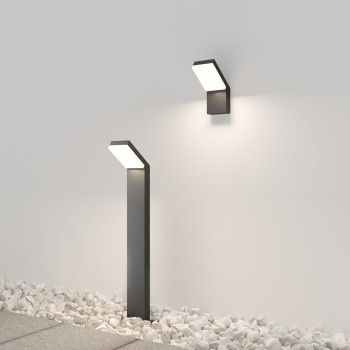 Aplică exterior LED exterior Paso negru Maytoni, IP54