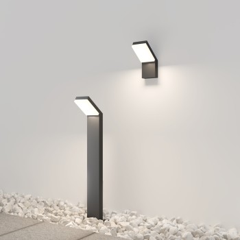 Aplică exterior LED exterior Paso negru Maytoni, IP54