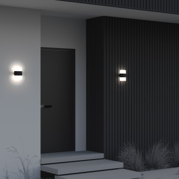 Aplică exterior LED exterior Rom grafit Maytoni, IP54