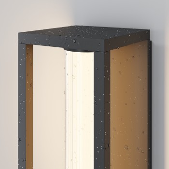Aplică exterior LED exterior Expo negru Maytoni, IP54