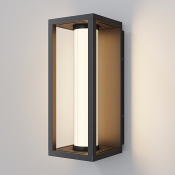 Aplică exterior LED exterior Expo negru Maytoni, IP54