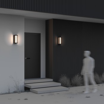 Aplică exterior LED exterior Expo negru Maytoni, IP54