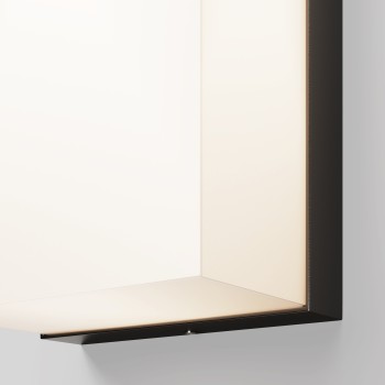 Aplică exterior LED exterior Badd grafit Maytoni, IP54, 148°