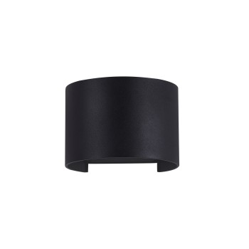 Aplică arhitecturală exterior negru Maytoni, IP54, 3000K, L12