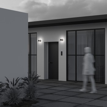 Aplică exterior LED exterior Velora maro Maytoni, IP54