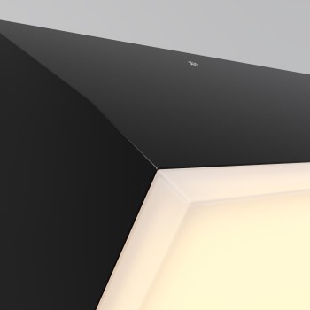 Aplică exterior LED exterior Brick grafit Maytoni, IP54, H10