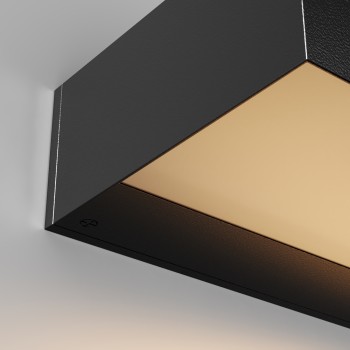 Aplică exterior LED exterior Lot grafit Maytoni, IP65, 150°