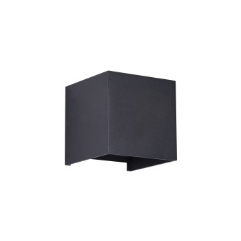 Aplică arhitecturală exterior negru Maytoni, IP54, 3000K, L10