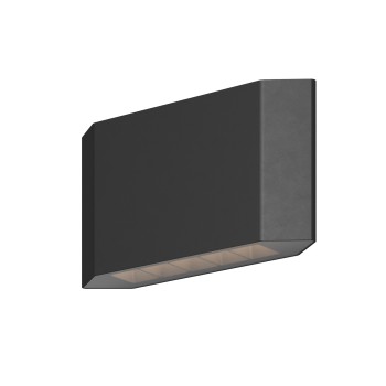 Aplică arhitecturală exterior grafit Maytoni, IP54, L20, 8W