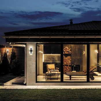 Aplică exterior exterior Unter den Linden negru Maytoni, IP54