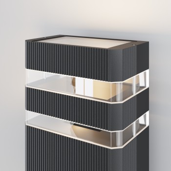 Aplică exterior exterior Unter den Linden negru Maytoni, IP54