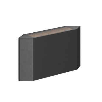 Aplică arhitecturală exterior grafit Maytoni, IP54, L20, 5W