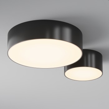Plafonieră exterior negru Maytoni, IP65, D22