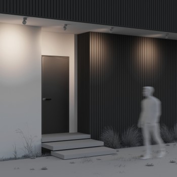 Plafonieră exterior alb Maytoni, IP54, D9