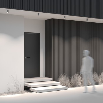 Plafonieră exterior negru Maytoni, IP54, D6
