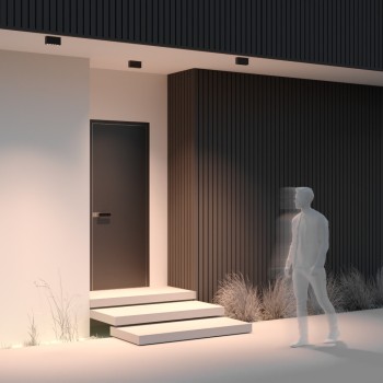 Plafonieră exterior grafit Maytoni, IP54, 3000K, L5