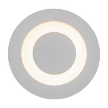 Spot exterior încastrat alb Maytoni, IP65, H6