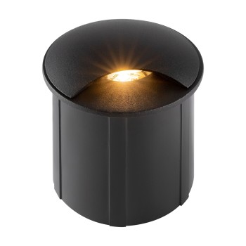 Spot exterior încastrat negru Maytoni, IP65, H6, 36°