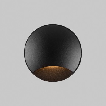 Spot exterior încastrat negru Maytoni, IP65, H6, 36°