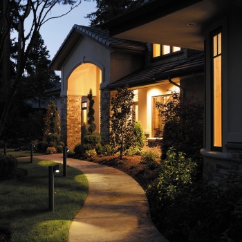 Stâlp iluminat grădină exterior Wall Street negru Maytoni, H55, IP54 (2)