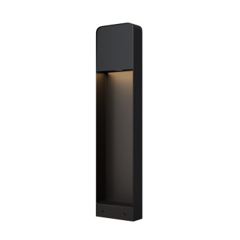 Stâlp iluminat grădină exterior Porte negru Maytoni, H68, IP54