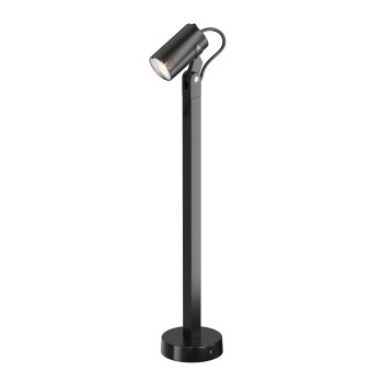 Stâlp iluminat grădină exterior Scope negru Maytoni, H60, IP65