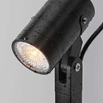 Stâlp iluminat grădină exterior Scope negru Maytoni, H60, IP65