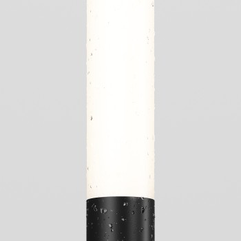 Stâlp iluminat grădină exterior Flare grafit Maytoni, H100, IP65