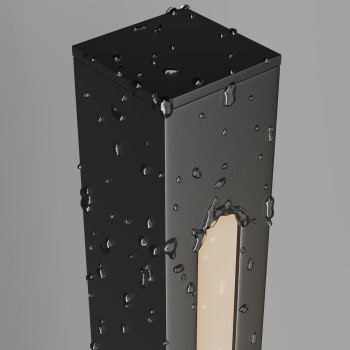 Stâlp iluminat grădină exterior Pole grafit Maytoni, H80, IP65