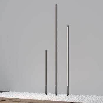 Stâlp iluminat grădină exterior Pole grafit Maytoni, H80, IP65
