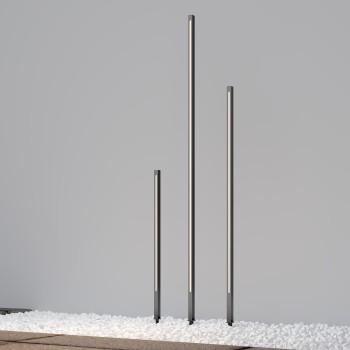 Stâlp iluminat grădină exterior Pole grafit Maytoni, H80, IP65