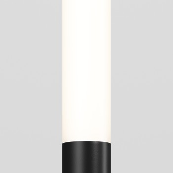 Stâlp iluminat grădină exterior Flare grafit Maytoni, H80, IP65