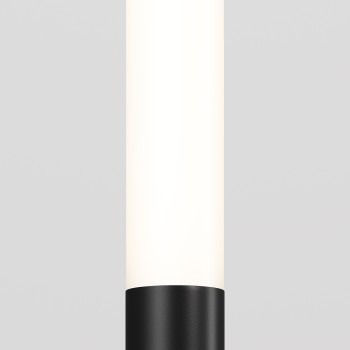 Stâlp iluminat grădină exterior Flare grafit Maytoni, H80, IP65