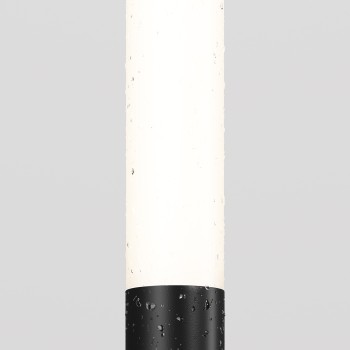 Stâlp iluminat grădină exterior Flare grafit Maytoni, H80, IP65