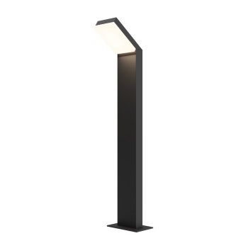 Stâlp iluminat grădină exterior Paso negru Maytoni, H80, IP54