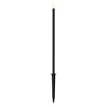 Stâlp iluminat grădină exterior Spear grafit Maytoni, H30, IP65