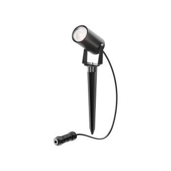 Stâlp iluminat grădină exterior Scope negru Maytoni, H30, IP65
