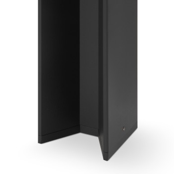 Stâlp iluminat grădină exterior Essen gri Maytoni, H65, IP54