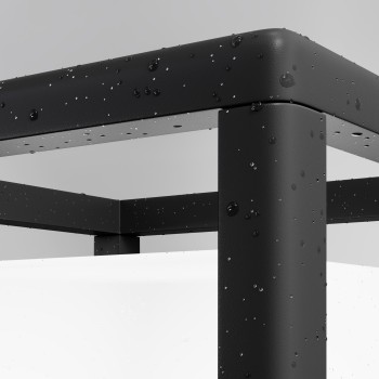 Stâlp iluminat grădină exterior Trim grafit Maytoni, H26, IP65