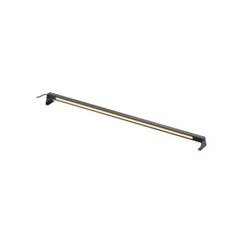 Stâlp iluminat grădină exterior Edge negru Maytoni, H6, IP65