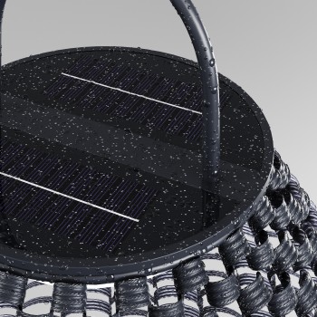 Stâlp iluminat grădină exterior Plet negru Maytoni, H61, IP65