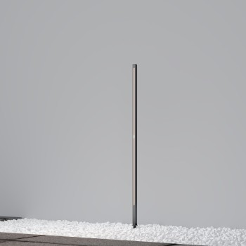 Stâlp iluminat grădină exterior Pole grafit Maytoni, H120, IP65