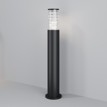 Stâlp iluminat grădină exterior Bronx negru Maytoni, H80, IP54