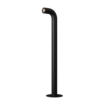 Stâlp iluminat grădină exterior Sleek grafit Maytoni, H50, IP65, 2W
