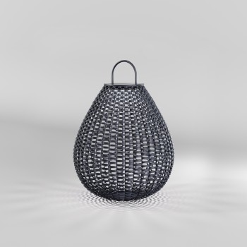 Stâlp iluminat grădină exterior Plet negru Maytoni, H45, IP65