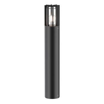 Stâlp iluminat grădină exterior Barrel grafit Maytoni, H75, IP54