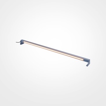 Stâlp iluminat grădină exterior Edge gri Maytoni, H6, IP65