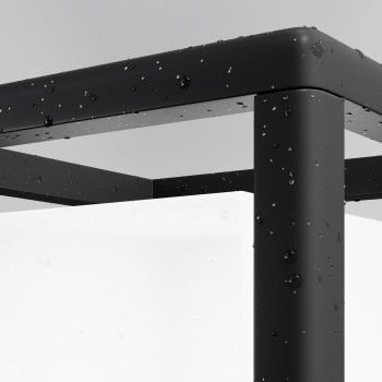 Stâlp iluminat grădină exterior Trim grafit Maytoni, H21, IP65