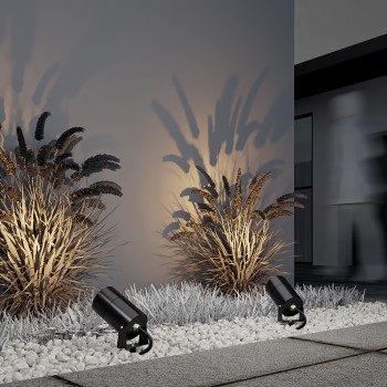 Stâlp iluminat grădină exterior Bern grafit Maytoni, IP65, D11