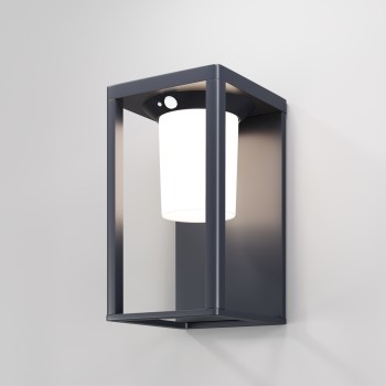 Stâlp iluminat grădină exterior Shatter grafit Maytoni, H16, IP54